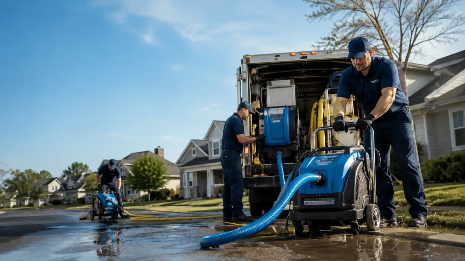 Flood Damage Cleanup in Uneeda, WV